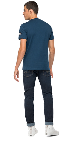 オーガニックコットン Tシャツ REPLAY FOR HUSQVARNA 詳細画像